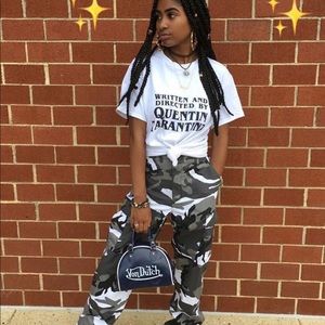 Zumiez gray camo pants